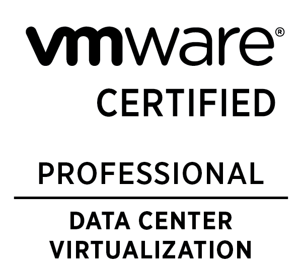 badge image for VCP - VMWare Certified Professional certification