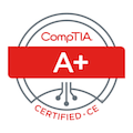 badge image for A Plus - CompTIA A Plus certification