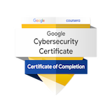 badge image for Google Cybersecurity certification - Google Cybersecurity certification